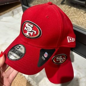 SF football hats x2